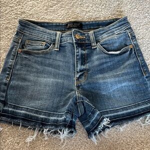 Judy Blue Distressed Denim Shorts